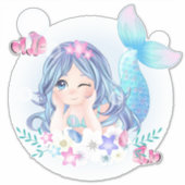 Mermaid Sticker (Voorkant)