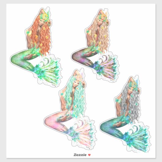 Mermaid Sticker (Vel)