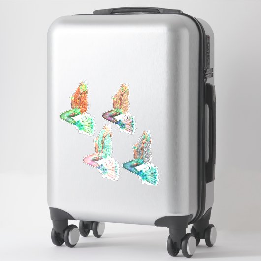 Mermaid Sticker (Koffer)