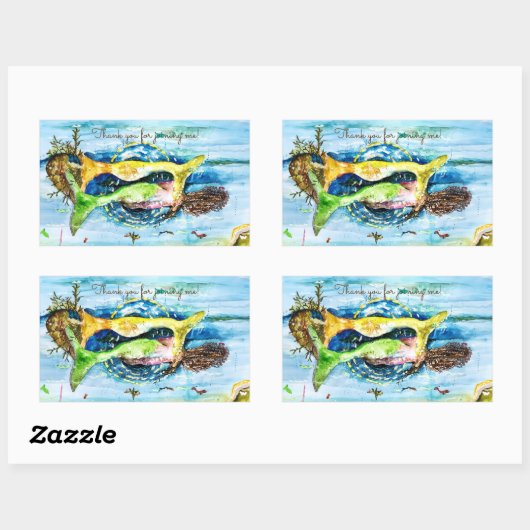 Mermaid sticker (Vel)