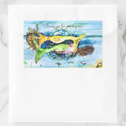 Mermaid sticker (Tas)
