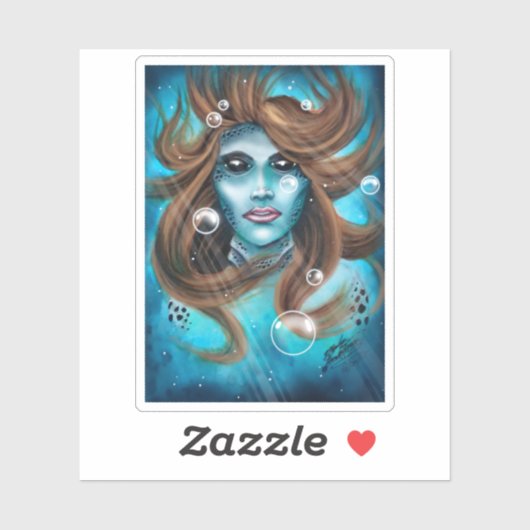Mermaid Sticker (Vel)