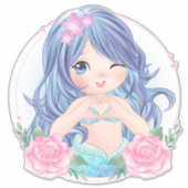 Mermaid Sticker (Voorkant)
