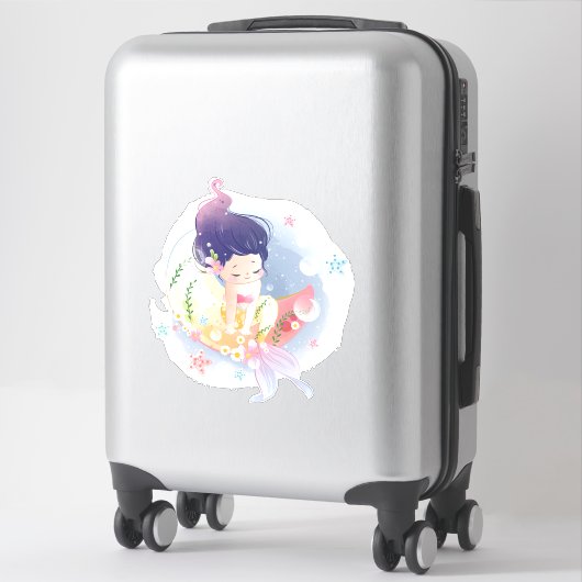 Mermaid Sticker (Koffer)