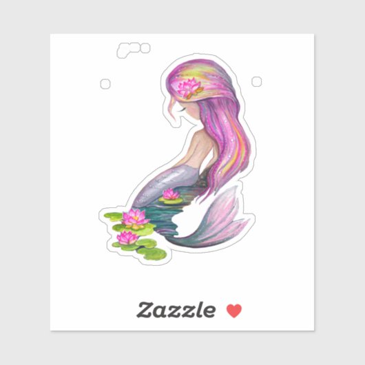 Mermaid Sticker (Vel)