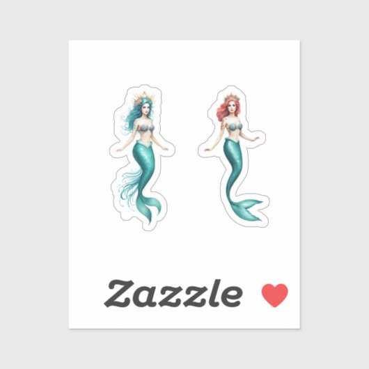 mermaid stiker sticker (Vel)