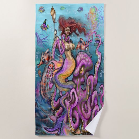 Mermaid Strandlaken (Voorkant)