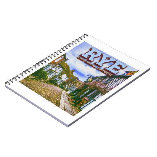 MERMAID STREET - RYE - EAST SUSSEX ENGLAND VK NOTITIEBOEK (Linkerzijde)