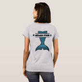 Mermaid Strong 2 T-shirt (Achterkant volledig)