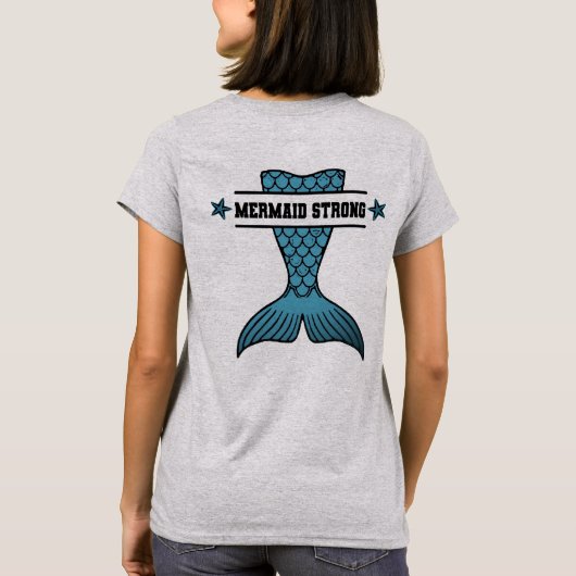 Mermaid Strong 2 T-shirt (Achterkant)