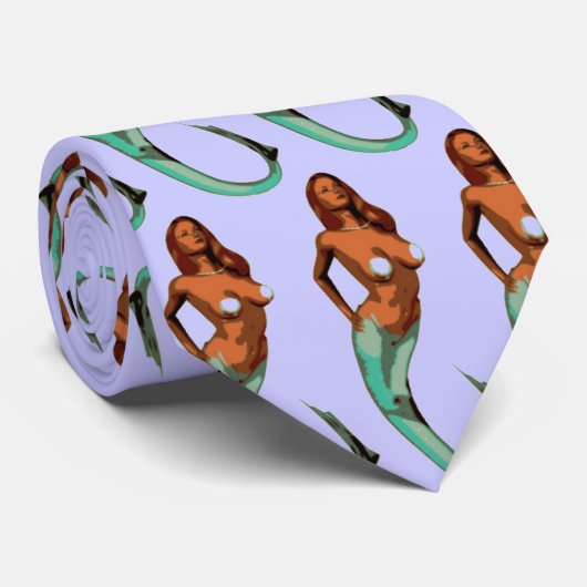 Mermaid Stropdas (Opgerold)