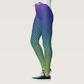 Mermaid Style ~ Blue & Green Leggings (Links)