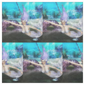 Mermaid Swimming Stof (Swatch)