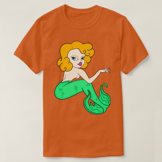Mermaid T-shirt (Design voorkant)