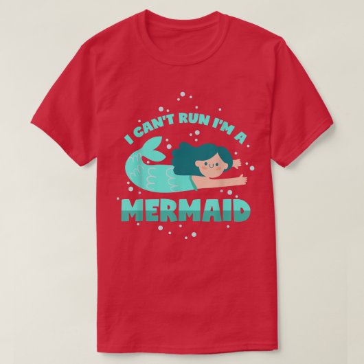 Mermaid  t-shirt (Design voorkant)