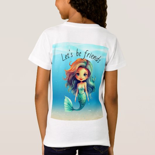 Mermaid T-shirt (Achterkant)