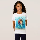 Mermaid T-shirt (Voorkant volledig)