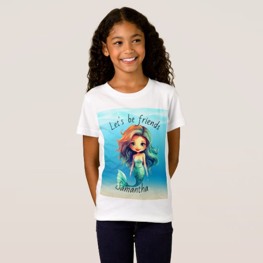Mermaid T-shirt (Voorkant volledig)