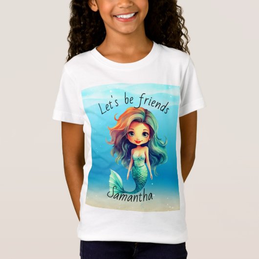 Mermaid T-shirt (Voorkant)