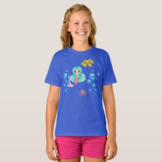 Mermaid T-shirt (Voorkant volledig)