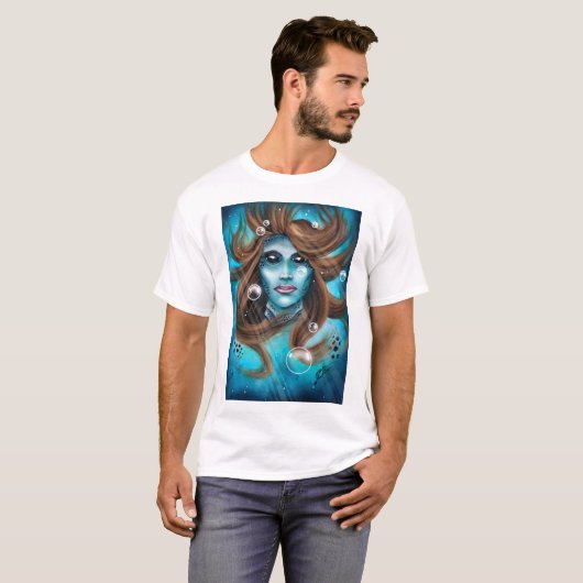 Mermaid T-shirt (Voorkant volledig)