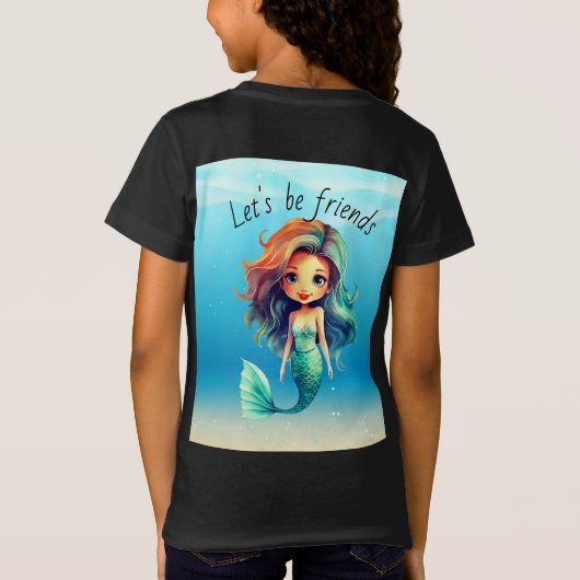 Mermaid T-shirt (Achterkant)