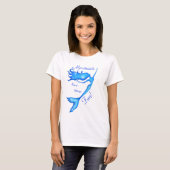 Mermaid T-shirt Aanpassen (Voorkant volledig)