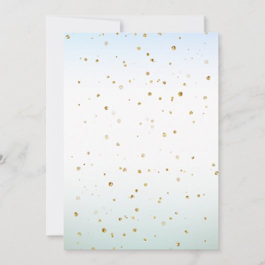 Mermaid Tail Birthday Kaart (Achterkant)