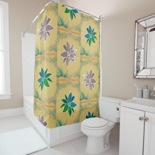 Mermaid Tail Douchegordijn (In situ)