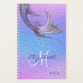  mermaid Tail Iridescent Organisator Dagelijks Planner (Voorkant)