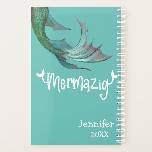 Mermaid Tail Mermazing Organizer Dagelijks (Achterkant)