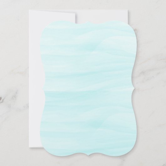 Mermaid Tail onder de uitnodiging tot vrijdag van  (Achterkant)