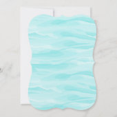 Mermaid Tail onder de uitnodiging tot vrijdag van  (Achterkant)