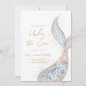 Mermaid Tail onder de uitnodiging tot vrijdag van  (Voorkant)