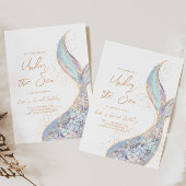 Mermaid Tail onder de uitnodiging tot vrijdag van 