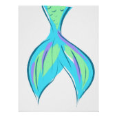 Mermaid Tail Perfect Poster (Voorkant)