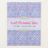 Mermaid Tail Scale & Pearl Pastel Sparkle Boutique Planner (Voorkant)
