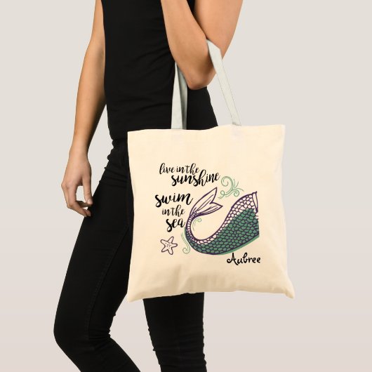 Mermaid Tail Tas (Voorkant (product))