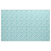 MERMAID TAILS Aqua Fish Scale Pattern Stof (Yard (91,4 cm))