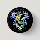 Mermaid Tavern (kleur) Ronde Button 3,2 Cm (Voorkant)