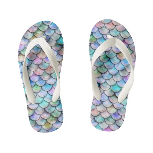Mermaid Teenslippers Alle opties (Voetbed)