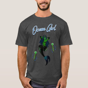 Mermaid The Ocean Girl T-shirt