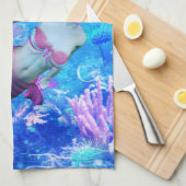 Mermaid Theedoek (Quarter Fold)