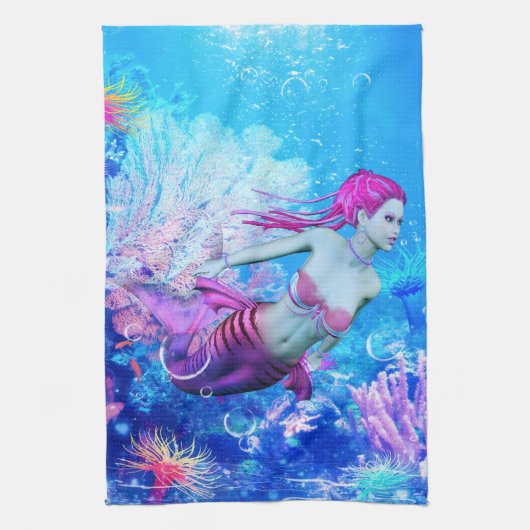 Mermaid Theedoek (Verticaal)
