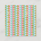 Mermaid Theenmaal-feestdag Informatiekaartje (Achterkant)