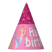 Mermaid Theme Birthday Bash Party Pet Feesthoedjes (Links)