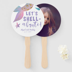 Mermaid Theme Birthday Party Foto Handwaaier