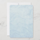 Mermaid Theme Kinderen Birthday Party Kaart (Achterkant)