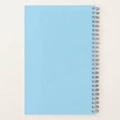 Mermaid Theme Personalized Organizer Journal Notitieboek (Achterkant)