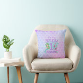 Mermaid themed 1st Birthday Kussen (Stoel)